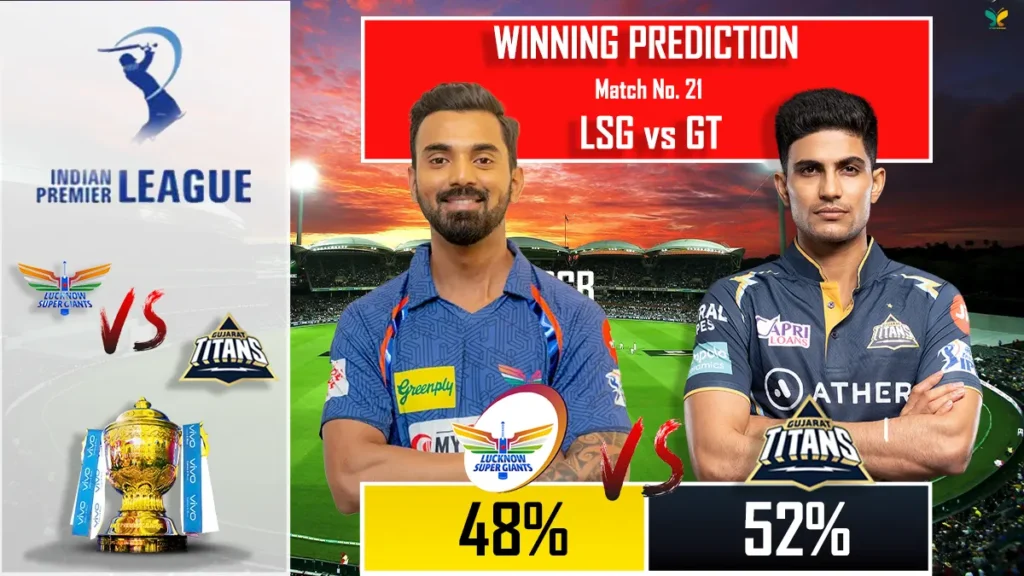 IPL 2024 LSG vs GT Winning Prediction​