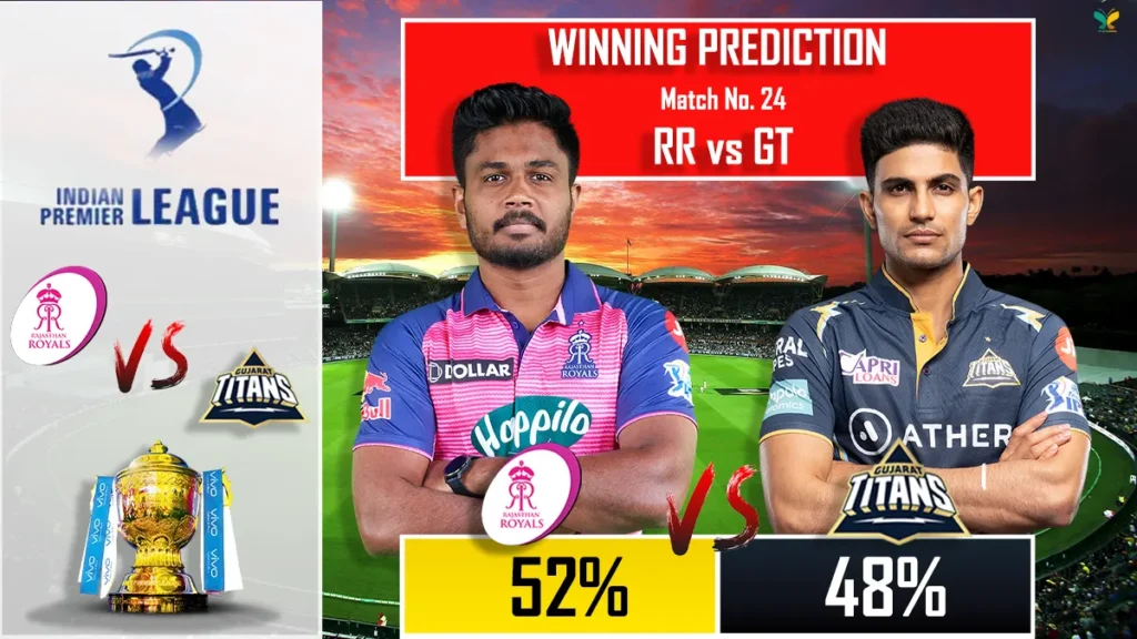 IPL 2024 RR vs GT Winning Prediction