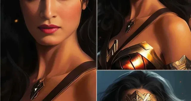 Bollywood Actress as Wonder Woman
